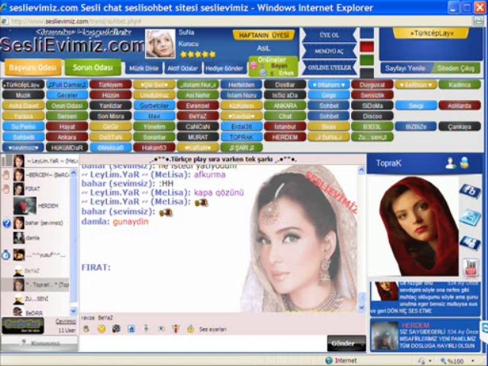 www.seslievimiz.com   Toprak>>> seslievimiz.com seslichat sesli sohbet ...