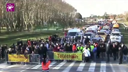 Téléthon 2013 : Rassemblement de dépanneuses à Plan d'Orgon (13)