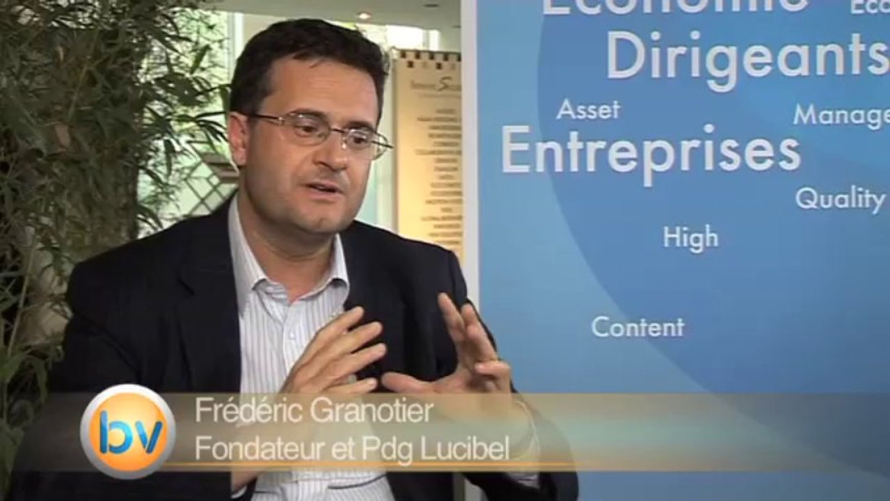 Interview Frédéric Granotier Président et fondateur Lucibel