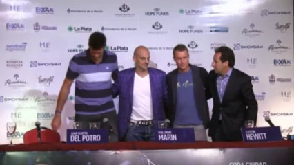 Del Potro incontra il suo idolo Hewitt