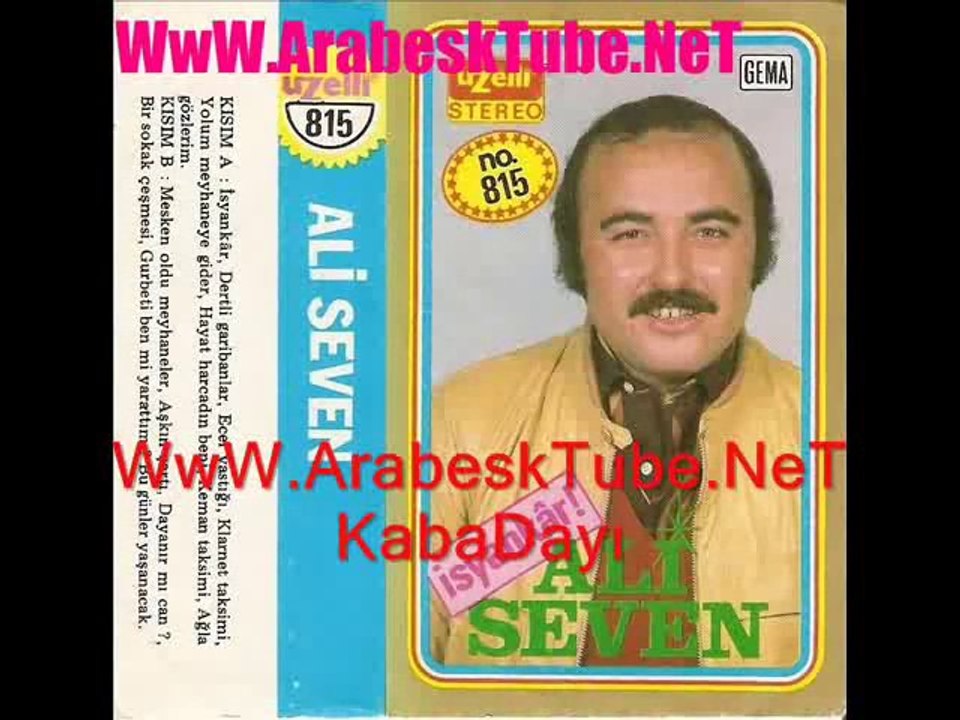 SesliGunduz.Net_Ali Seven - Sevmeyeceğim EN DAMAR ŞARKISI MEZELERİ HAZIRLAYIN www.arabesktube.net