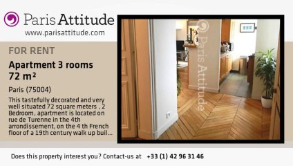 2 Bedroom Apartment for rent - Place des Vosges, Paris - Ref. 3870
