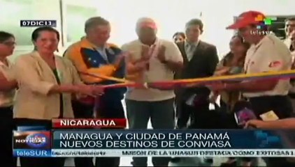 Une CONVIASA las capitales de Panamá y Nicaragua
