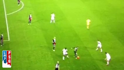 Le magnifique geste de verratti pour éliminer 2 joueurs
