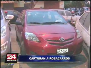 Escuadrón de Emergencia de la policía desarticuló banda de roba carros