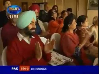 Afridi Smashed 4 Sixes on 4 Balls to Harbhajan Singh