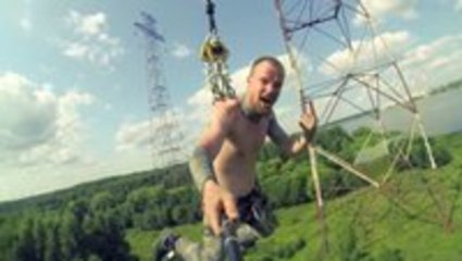 Base Jumpers Attach Parachute To Skin
