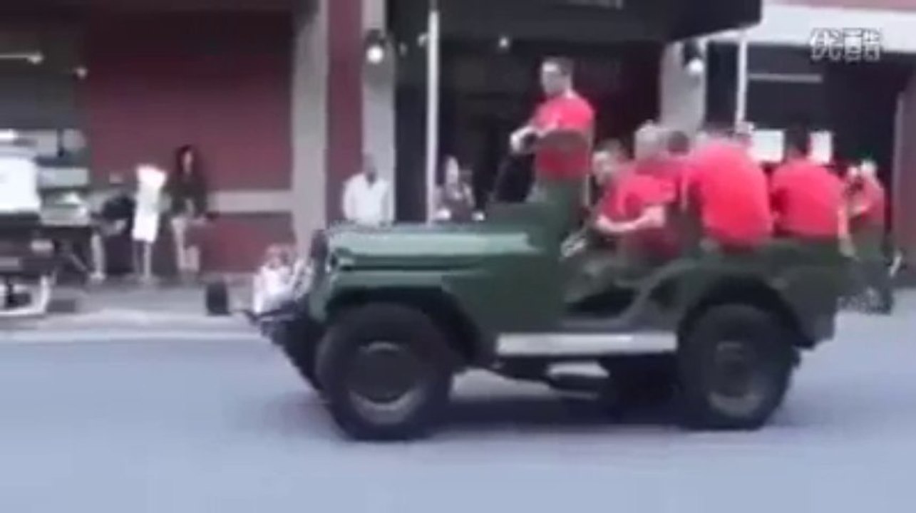 WATCH THE BEST & FAST TEAM WORK IN JEEP CAR