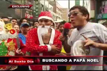 Buscando a Papá Noel: el reto callejero navideño de Al Sexto Día