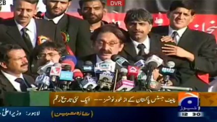 Chief Justice Ki Pakistan Ke liey Khidmat