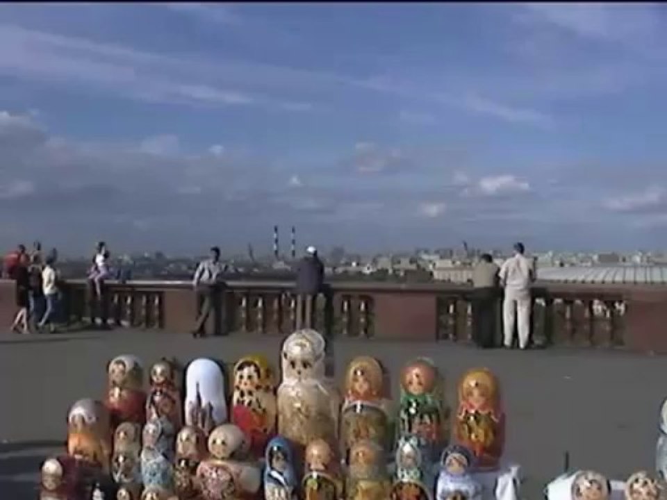 Russie Vidéo découverte des Monuments de la capitale Moscou (Moscow capital of Russia).mp4