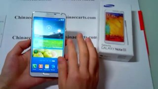 Samsung Galaxy Note III 1-1 Clone MT6592 Octa Core Review by rida