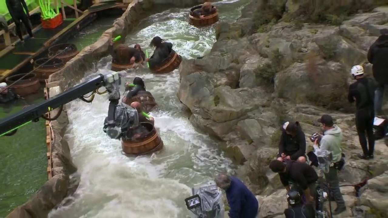 The Hobbit- The Desolation of Smaug COMPLETE B-ROLL (2013) - LOTR Movie HD