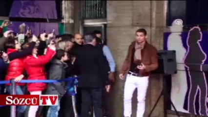 Ronaldo, Ronaldo'yu görünce şaşırdı