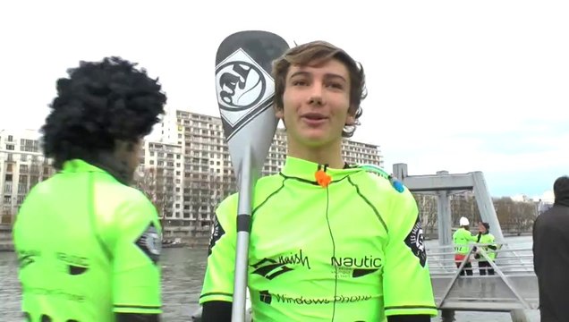 ITW Martin Vitry - 1er amateur longue distance NAUTIC SUP PARIS CROSSING