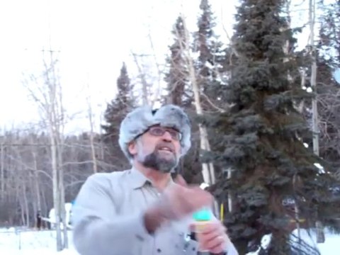 Faire des bulles à -45° qui gèlent en plein vol!! Vive l'hiver au Canada !!