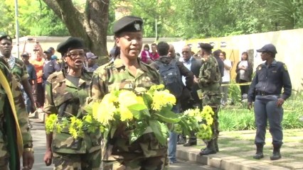 Bikers and veterans pay tribute to Nelson Mandela