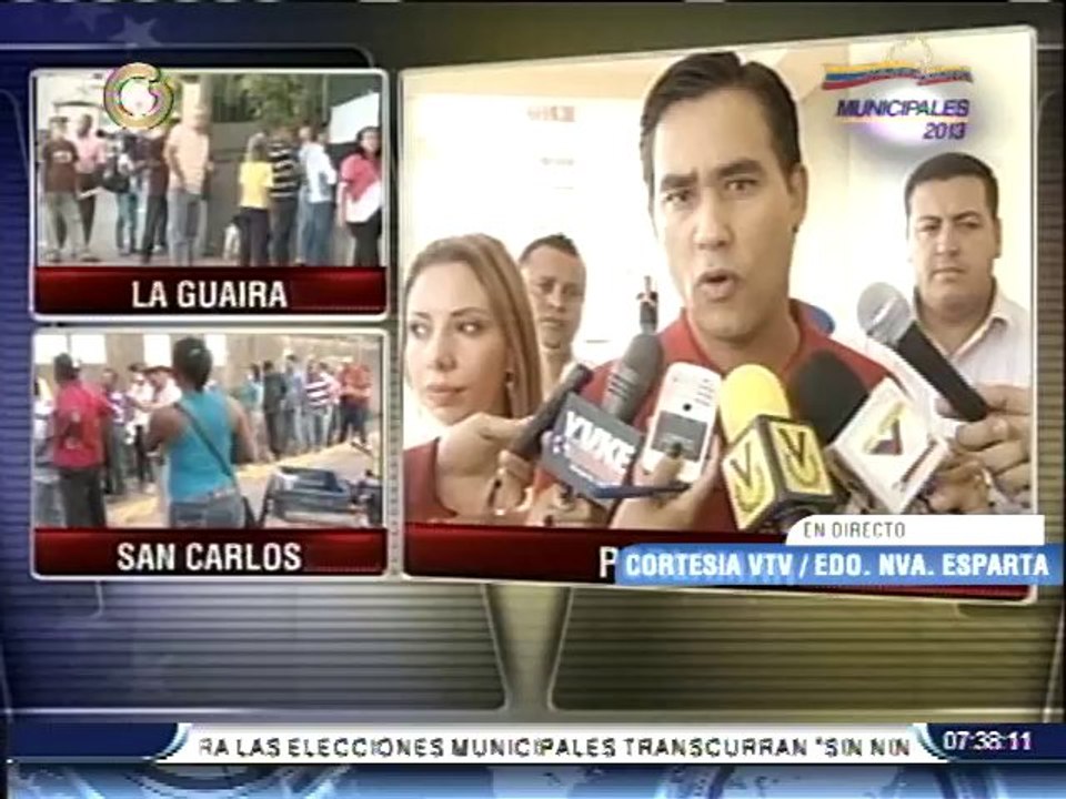 Dante Rivas votó y dijo que el proceso fue "sencillo"