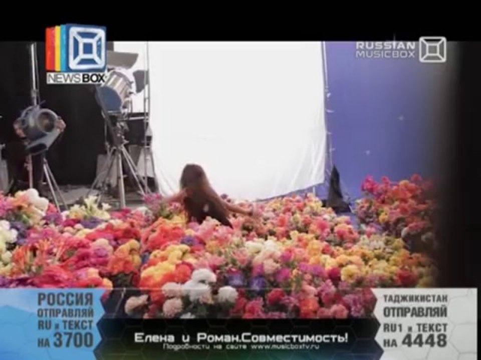 NEWS BOX- Съемки клипа НЮШИ 'Наедине'