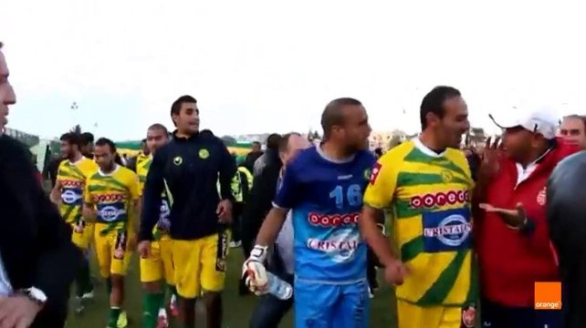 أحداث لقاء النادي الإفريقي و مستقبل المرسى