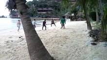 beachfootball on longbayresort