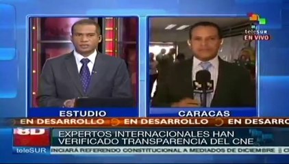 Sigue su marcha elección venezolana en un clima de tranquilidad