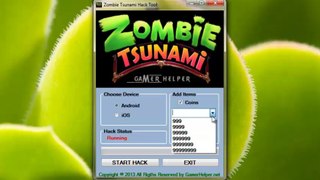 Zombie Tsunami Hack Tool Helper