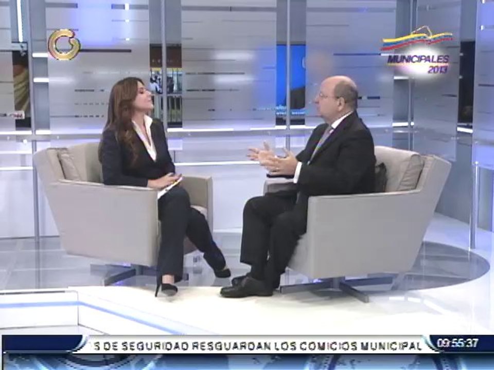 Rector del Consejo Nacional Electoral (CNE), Vicente Díaz