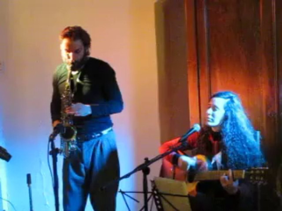 Nadia et Rodolfo à la librairie Elan Sud le 7 décembre 2013 (2)