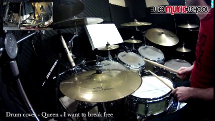 Queen - I want to break free - DRUM COVER