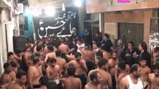 9th Muharram Imambargah Sajjadia by Matami Sangat Malik Mukhtar Ali Sabir 1435H