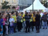 FLAHMOB ZUMBA EXTRAIT TELETHON RENNES 2013