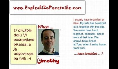 Present Simple u kontekstu