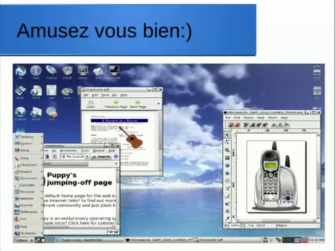 Puppy linux pour les vieux ordinateurs