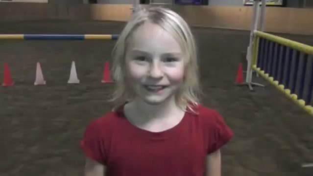 10 Years Girl Jumping Like A Horse Amazing