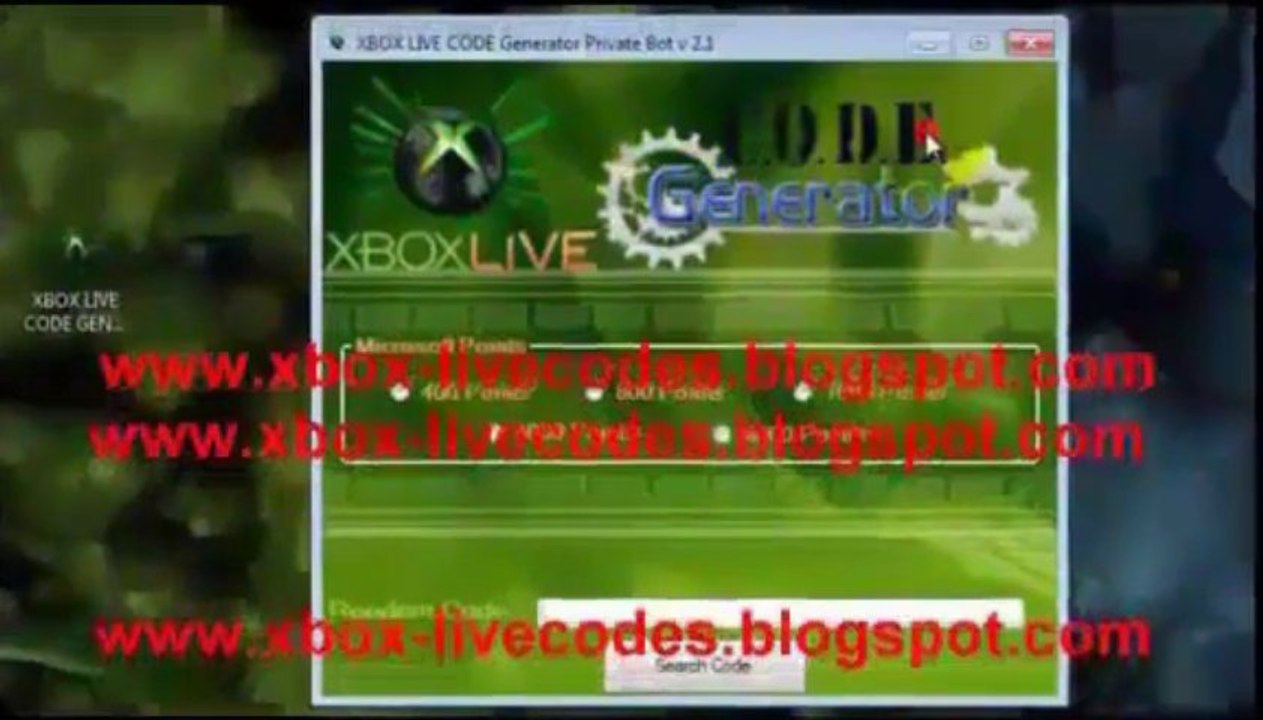 WORKING NO DOWNLOADS Online Xbox Live Codes Generator - GET FREE Microsoft Points & Xbox