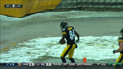 Antonio Brown 43-yard TD catch and run