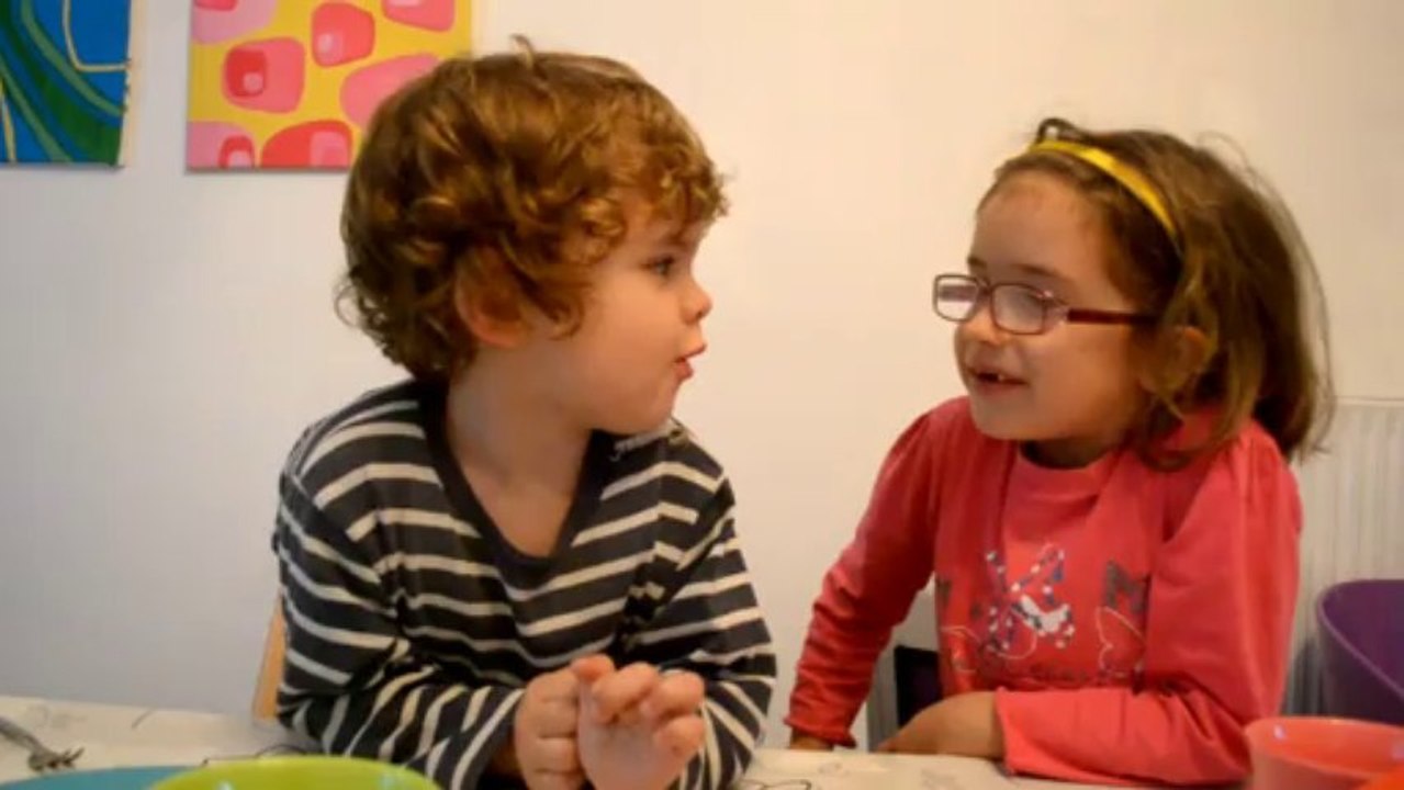 Olivia & Milan in... Veo veo