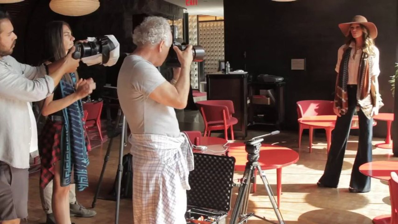 Dominique Piek, Damaris Lewis and Jessica Pérez for Theodora&Callum Lookbook Shoot (2011) Behind the Scenes video