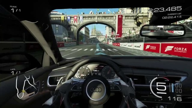 Forza 5 Xbox One NEW TRACKS PRAGUE CZECH REPUBLIC Video 2 (HD)