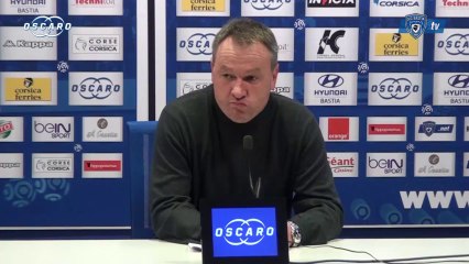 L1 / 2013-14 : Bastia 1-3 Lyon : Réaction de F. Hantz