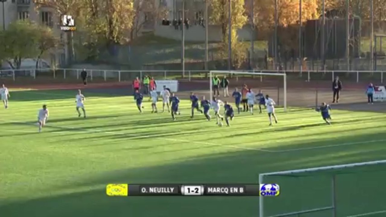 Olympique  de Neuilly 1 – 2 Marcq-en-Baroeul (08/12/13)