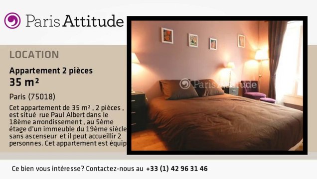 Appartement 1 Chambre à louer - Sacré Cœur, Paris - Ref. 8567