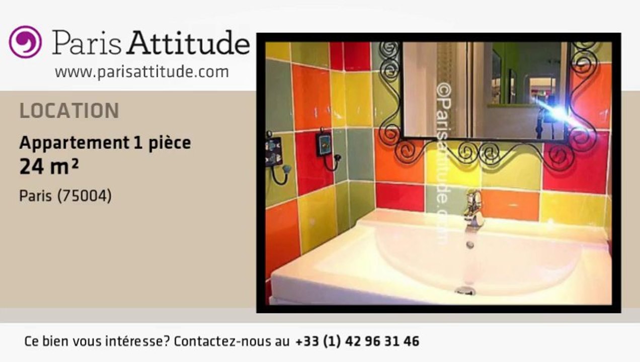 Appartement Studio à louer - Ile St Louis, Paris - Ref. 3340