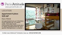 Appartement 3 Chambres à louer - Montparnasse, Paris - Ref. 2298