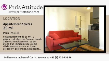 Appartement 1 Chambre à louer - Montmartre, Paris - Ref. 8308