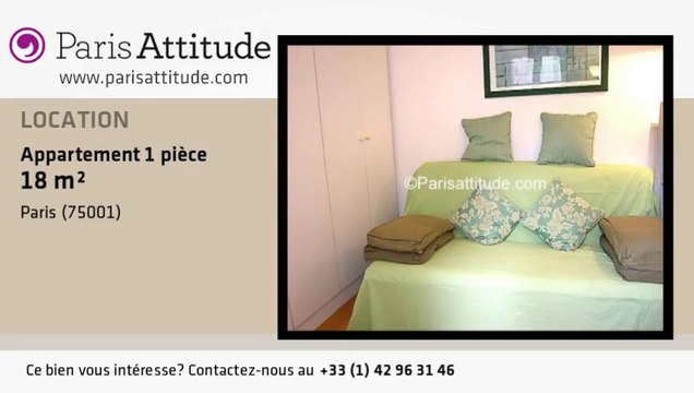 Appartement Studio à louer - Palais Royal, Paris - Ref. 1217