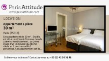 Appartement Studio à louer - Porte de St Cloud, Paris - Ref. 8924