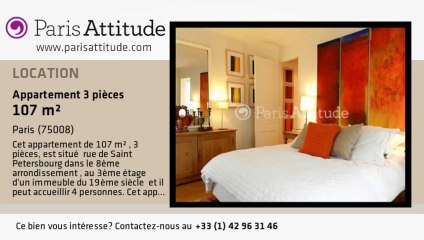 Appartement 2 Chambres à louer - St-Lazare, Paris - Ref. 5049