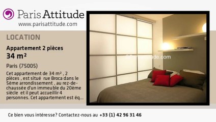 Appartement 1 Chambre à louer - Port Royal, Paris - Ref. 6205